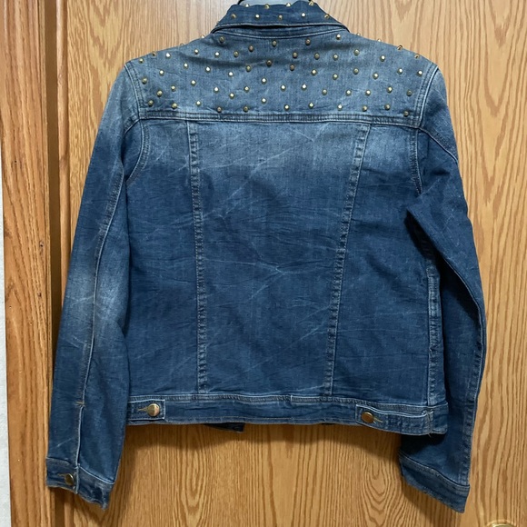 Studded Denim Jacket - Picture 2 of 7